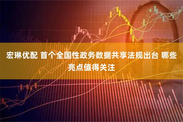 宏琳优配 首个全国性政务数据共享法规出台 哪些亮点值得关注